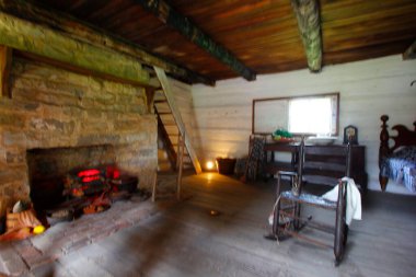 Andrew Jackson 'ın Tennessee, Nashville dışındaki Hermitage' ına bakıyor.