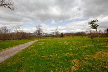 Andrew Jackson 'ın Tennessee, Nashville dışındaki Hermitage' ına bakıyor.