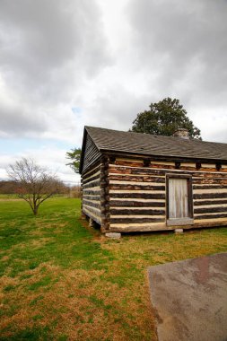 Andrew Jackson 'ın Tennessee, Nashville dışındaki Hermitage' ına bakıyor.