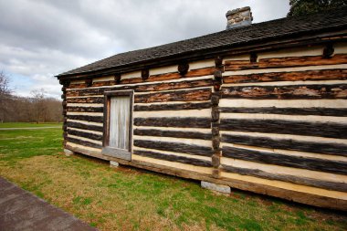 Andrew Jackson 'ın Tennessee, Nashville dışındaki Hermitage' ına bakıyor.