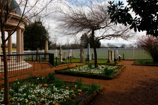 Andrew Jackson 'ın Tennessee, Nashville dışındaki Hermitage' ına bakıyor.