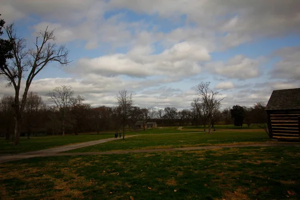Andrew Jackson 'ın Tennessee, Nashville dışındaki Hermitage' ına bakıyor.
