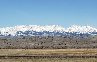 Montana 'daki Rocky Dağları, ABD