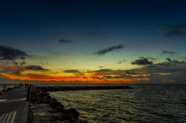 Jetty Park 'ta gün doğumu, Fort Pierce, Florida