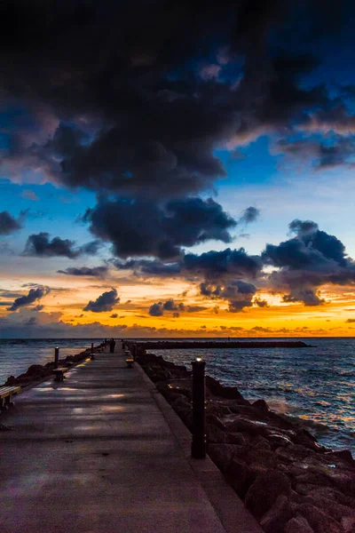 Jetty Park 'ta gün doğumu, Fort Pierce, Florida