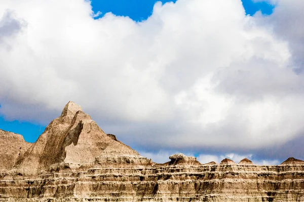Zona Exhibición Fósiles Parque Nacional Badlands Dakota Del Sur —  Fotos de Stock