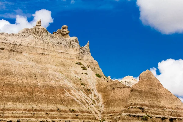 Zona Exhibición Fósiles Parque Nacional Badlands Dakota Del Sur —  Fotos de Stock