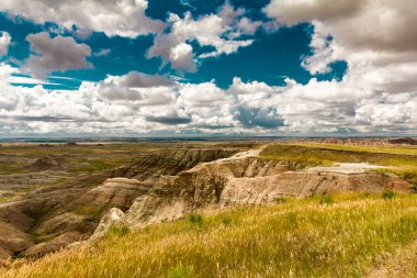 Panorama Point Overlook, Badlands Ulusal Parkı, Güney Dakota