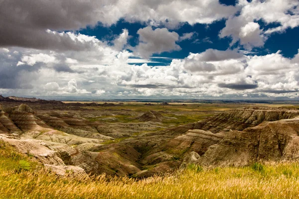 Panorama Point Overlook Badlands National Park Dakota Del Sur —  Fotos de Stock