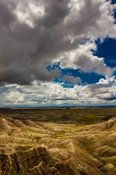 Panorama Point Overlook Badlands National Park Dakota Del Sud — Foto Stock
