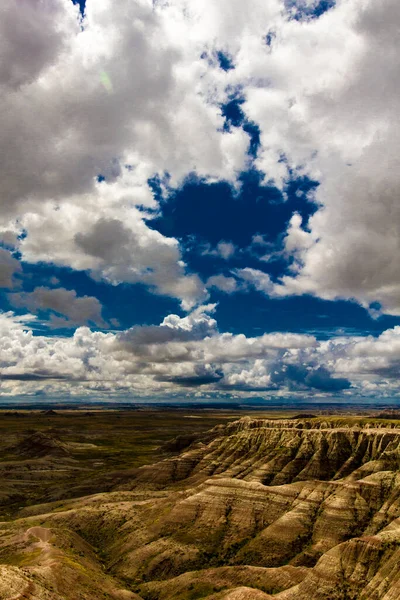 Panorama Point Overlook Park Narodowy Badlands Południowa Dakota — Zdjęcie stockowe
