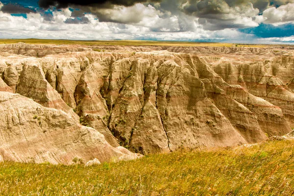 Panorama Point Overlook Badlands National Park Dakota Sul — Fotografia de Stock