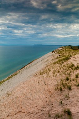 Uyuyan Ayı Kumulları Ulusal Lakeshore Yazın, Michigan