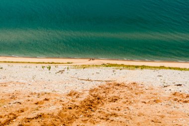 Uyuyan Ayı Kumulları Ulusal Lakeshore Yazın, Michigan