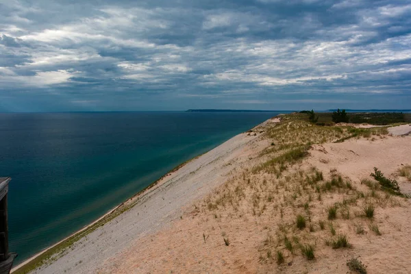 Uyuyan Ayı Kumulları Ulusal Lakeshore Yazın, Michigan
