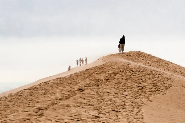 Michigan Silver Lake State Park 'ta kum tepeleri