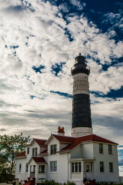 Big Sable Lighthouse Ludington State Park Michigan — стокове фото