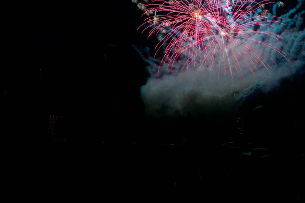 Fireworks Display Granville Ohio Julio 2022 —  Fotos de Stock