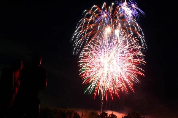 Fireworks Display Granville Ohio July 2022 — 스톡 사진