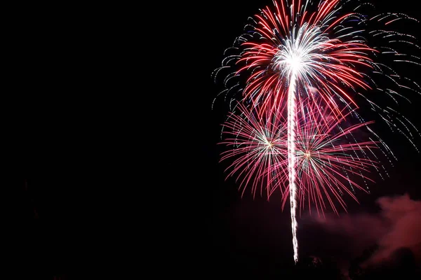 Exibição Fogos Artifício Granville Ohio Julho 2022 — Fotografia de Stock