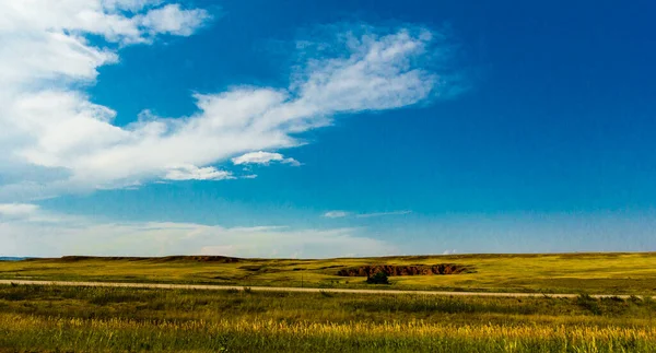 Noordoost Wyoming Vanaf Interstate Tijdens Een Zomerdag — Stockfoto