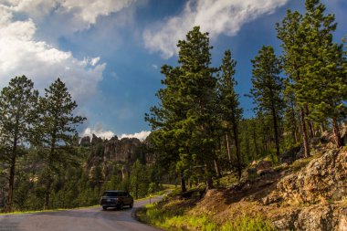 Güney Dakota, Needles Otoyolu 'ndan görüntüler
