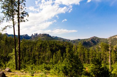 Güney Dakota, Needles Otoyolu 'ndan görüntüler