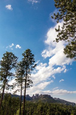 Güney Dakota, Needles Otoyolu 'ndan görüntüler