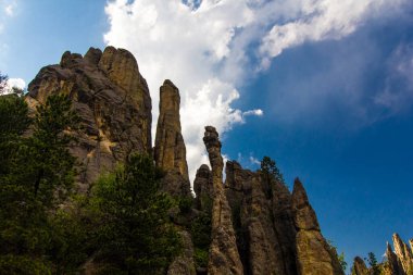 Güney Dakota, Needles Otoyolu 'ndan görüntüler