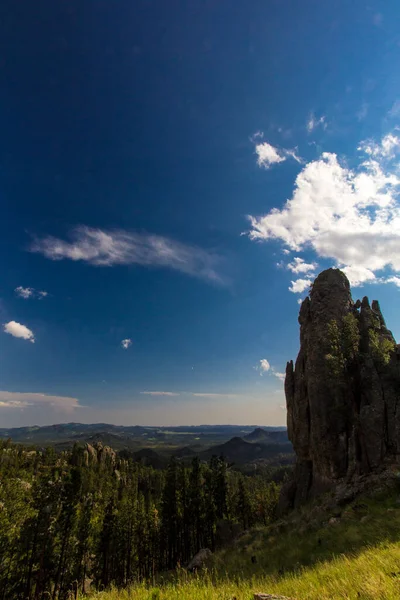 View Needles Highway Summer South Dakota — Foto Stock