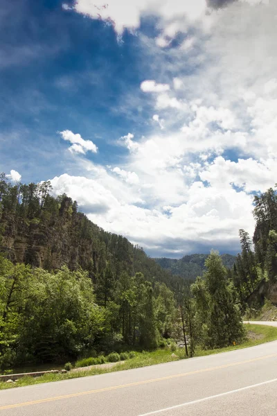 Spearfish Canyon Summer South Dakota — 스톡 사진