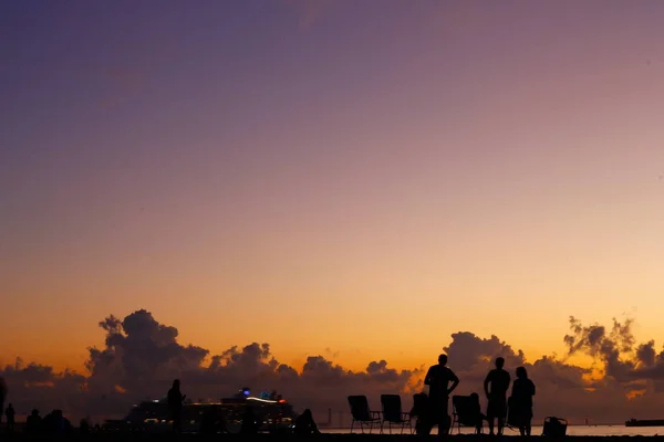 Morning Rocket Launch August 2022 Cape Canaveral Florida — Foto de Stock