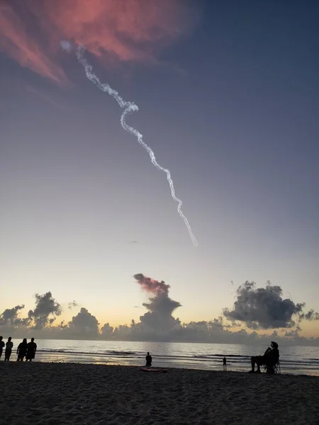 Morning Rocket Launch, August 4, 2022 Cape Canaveral, Florida