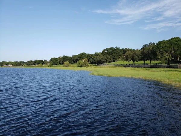 View Lake Minneola Summer Day Clermont Florida — 图库照片
