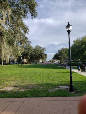 Views of Downtown Clermont, Florida in Summer