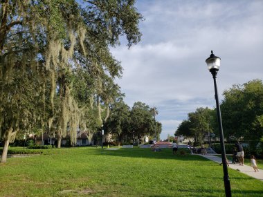Views of Downtown Clermont, Florida in Summer