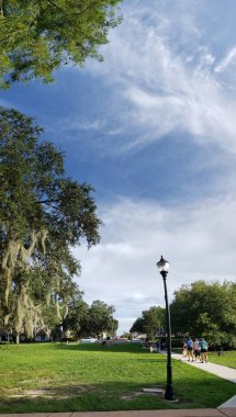 Views of Downtown Clermont, Florida in Summer