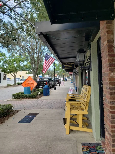 Views of Downtown Clermont, Florida in Summer