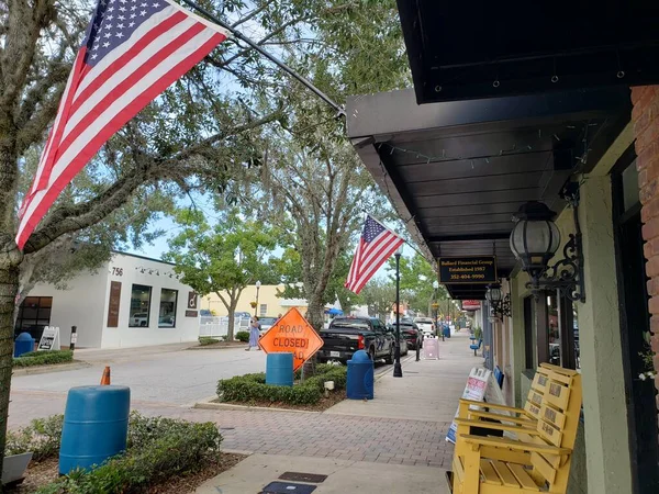 Views of Downtown Clermont, Florida in Summer