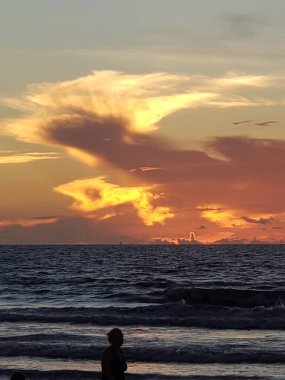 Beach Summer Sunrise at Cape Canaveral, Florida