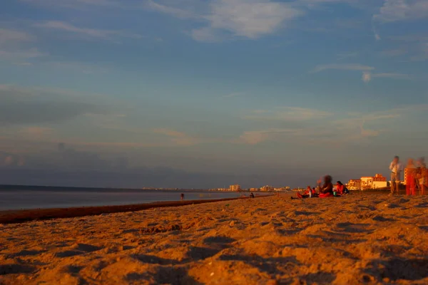 Beach Summer Sunrise Cape Canaveral Florida — Foto Stock