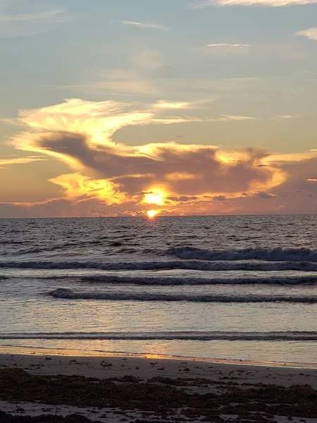 Beach Summer Sunrise Cape Canaveral Florida — Stock Photo, Image