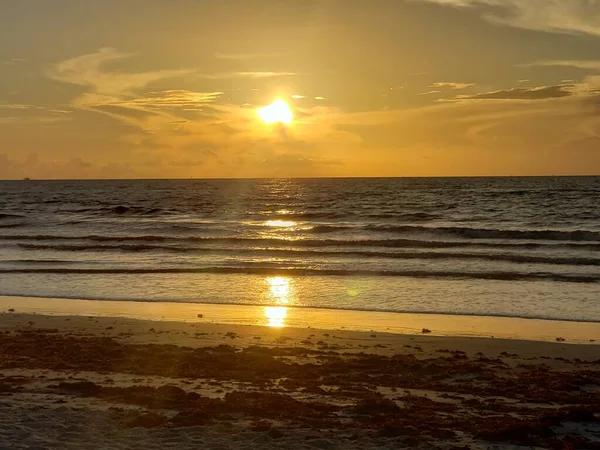 Beach Summer Sunrise Cape Canaveral Florida — Stock Photo, Image