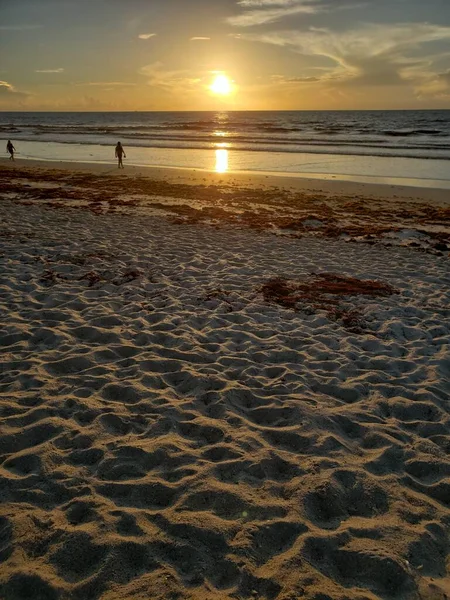 Beach Summer Sunrise Cape Canaveral Florida — Stok fotoğraf