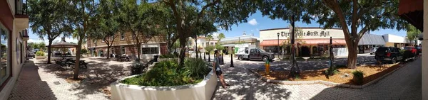 Historic Downtown Cocoa Florida Summer — стокове фото