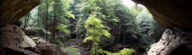 Old Man's Cave in Summer, Hocking Hills State Park, Ohio