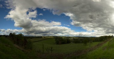 Walnut Creek, Ohio 'da yeşil bir vadi