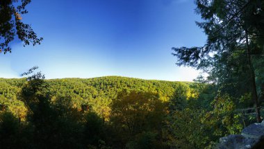 Mohican Gorge Overlook, Mohican Eyalet Parkı, Ohio