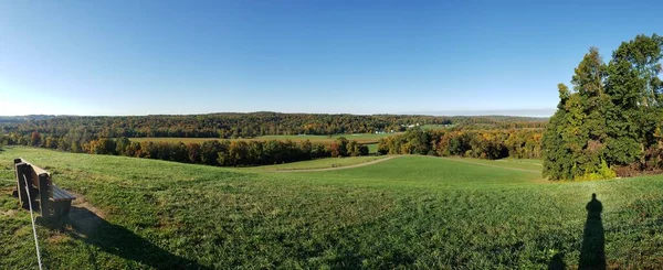 Park Stanowy Malabar Farm Widziany Góry Jeez Ohio — Zdjęcie stockowe
