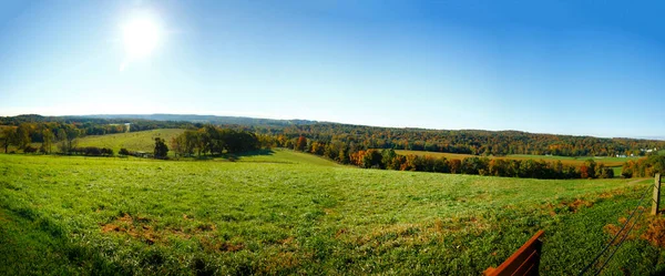 Malabar Farm State Park Visto Mount Jeez Ohio — Foto Stock
